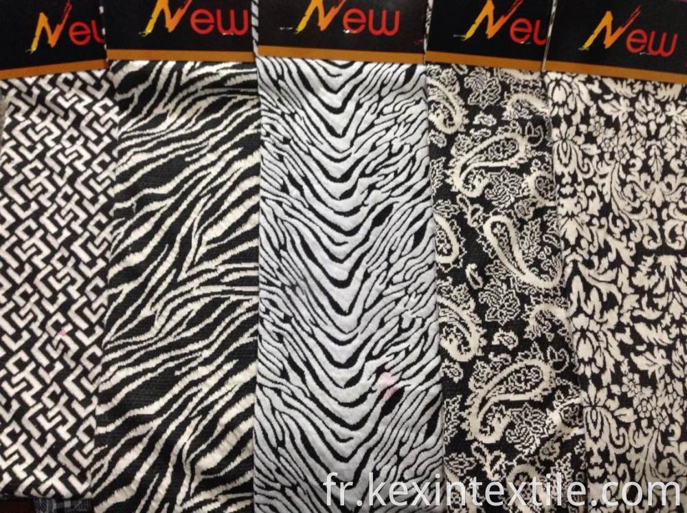 100% cotton jacquard knitting fabric